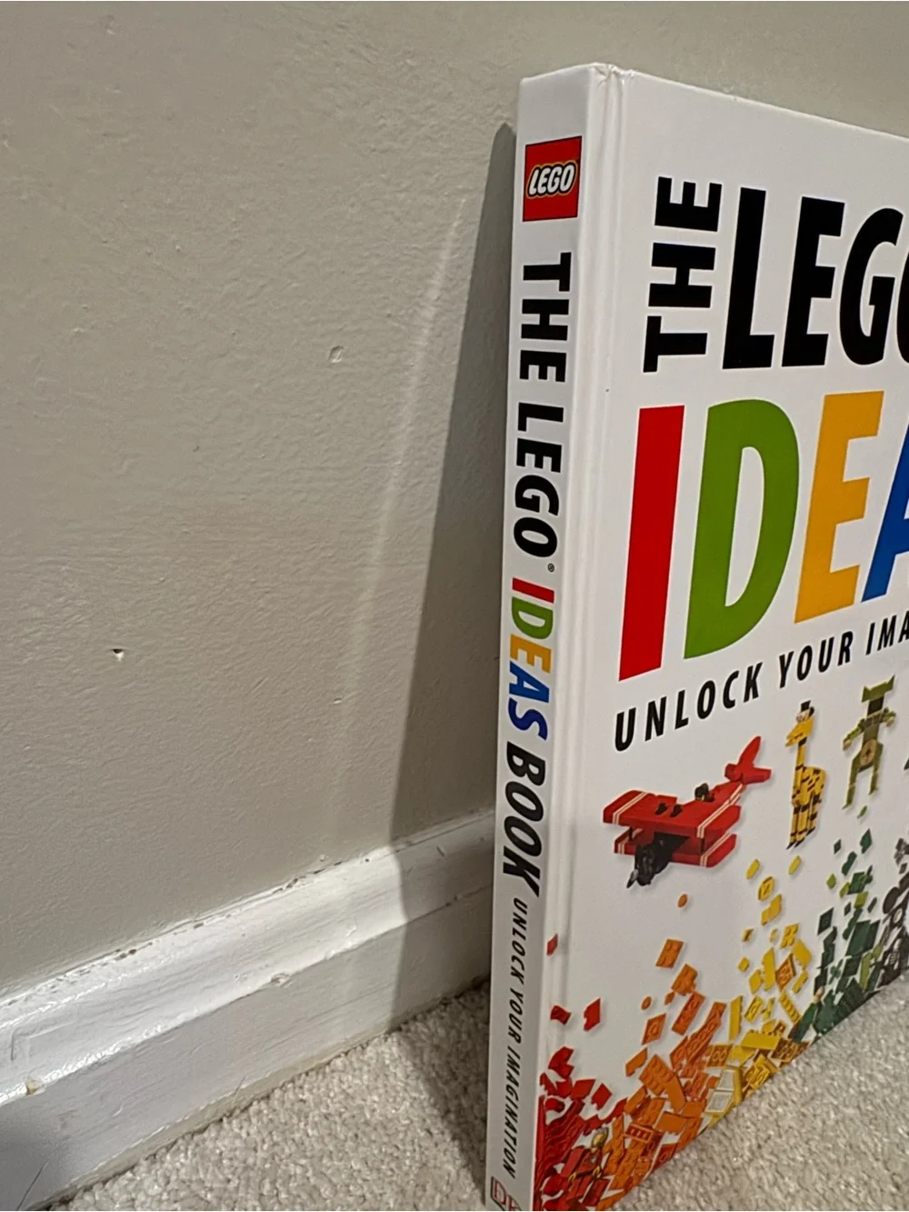 LEGO Ideas Book for Kids - Colorful Creativity (White Cover)